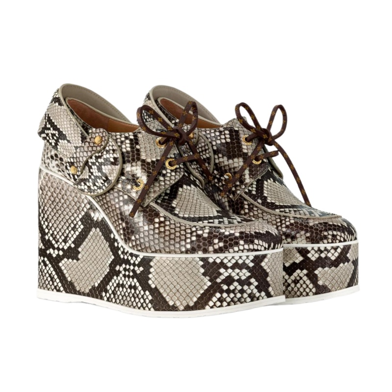 Louis Vuitton LV Cove Wedge Boat Shoe - Image 1